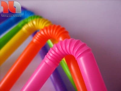 Flexible Drinking Straws - Neon colors